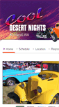 Mobile Screenshot of cooldesertnights.com